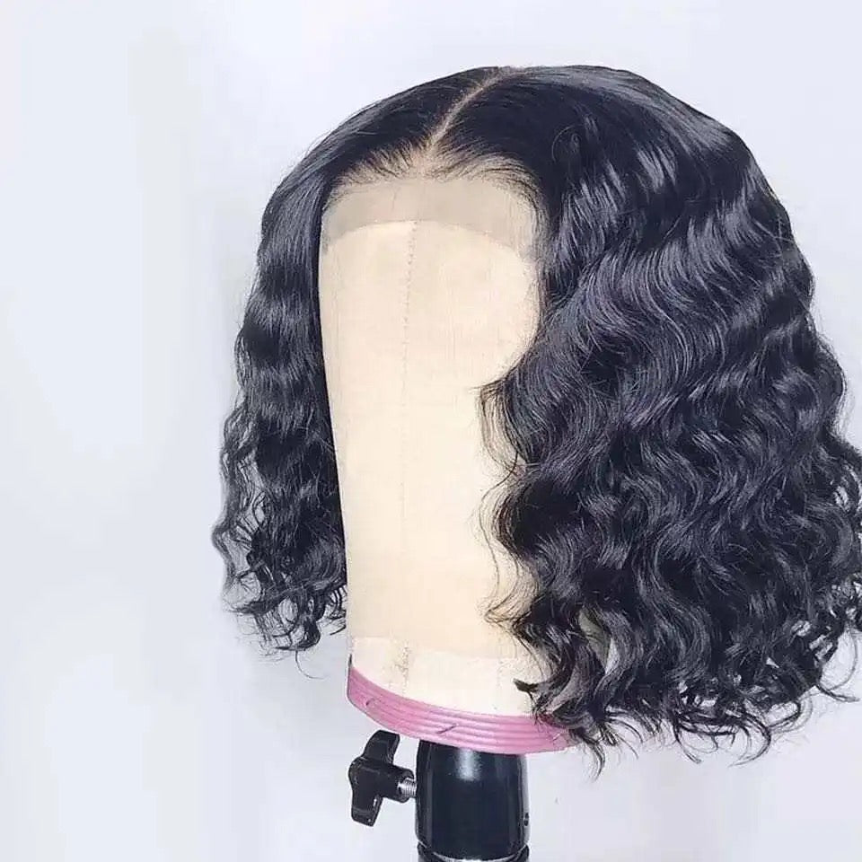 Short Lace Front Wigs Body Wave Bob Wig Human Hair Glueless Lace Wigs for Women