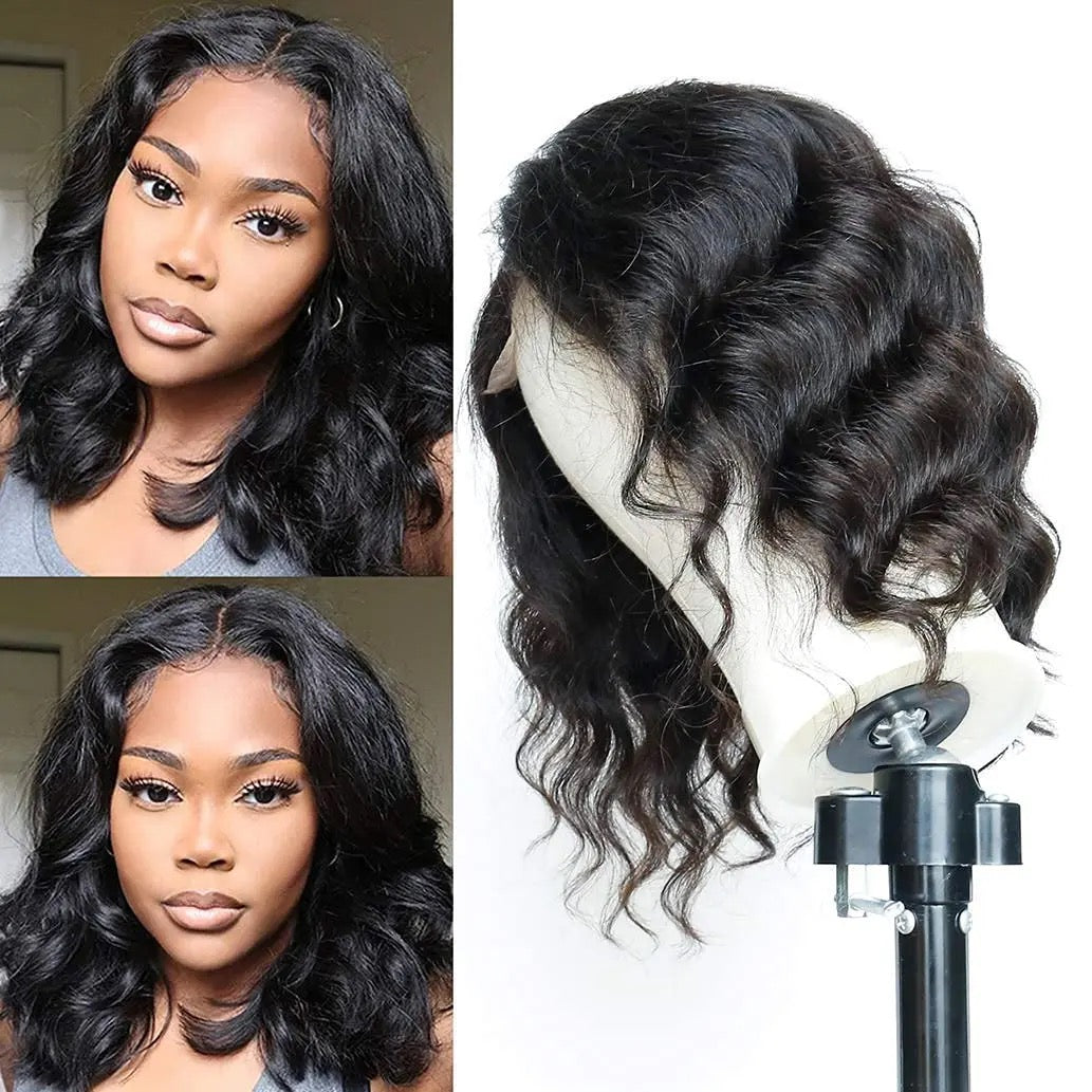 Short Lace Front Wigs Body Wave Bob Wig Human Hair Glueless Lace Wigs for Women